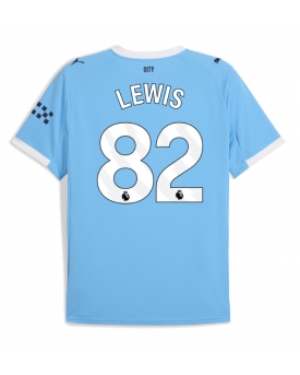 Billige Fotballdrakt Manchester City Rico Lewis #82 Replika Hjemmedrakt 2025-26 Kortermet Billige Fotballdrakt Manchester City Rico Lewis #82 Replika Hjemmedrakt 2025-26 Kortermet